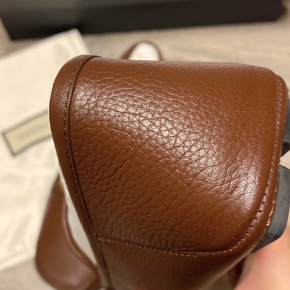 Men Gucci Horsebit Moccasin Shoes Light Brown Size 8 - Picture 8 of 9